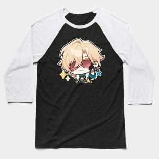 Honkai Star Rail Chibi Aventurine Baseball T-Shirt